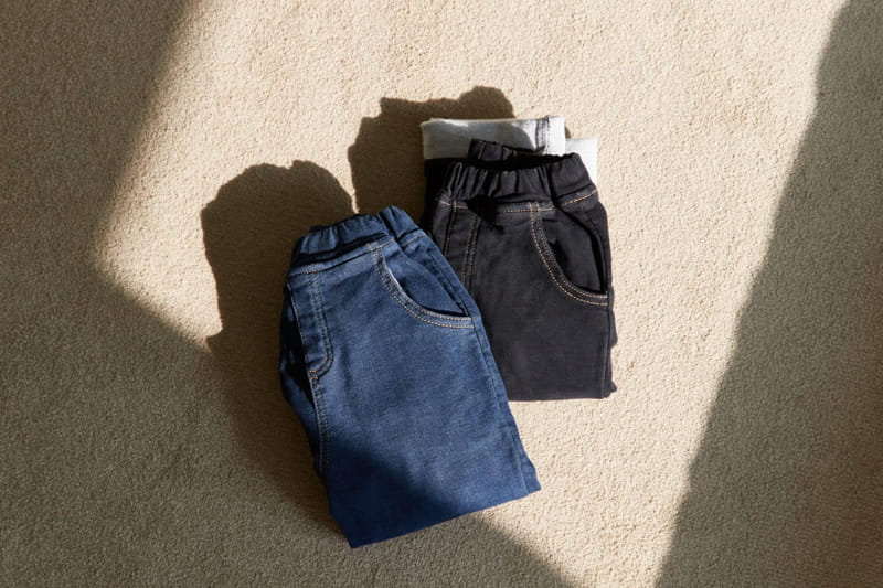 LA CHOUCHOU - Korean Children Fashion - #Kfashion4kids - Fleece Jeans - 12