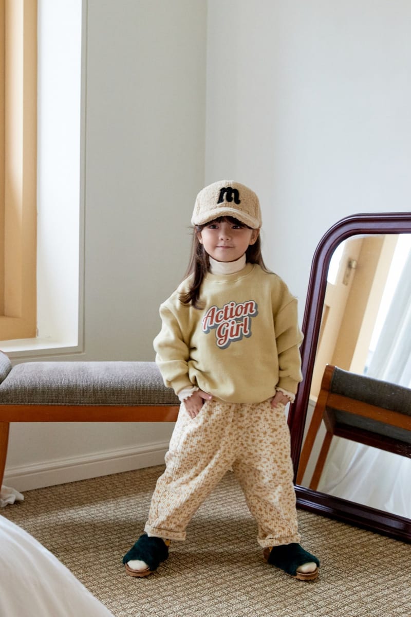 LA CHOUCHOU - Korean Children Fashion - #Kfashion4kids - Action Girl Sweatshirt