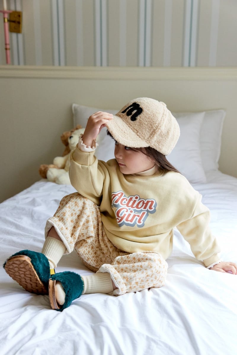LA CHOUCHOU - Korean Children Fashion - #Kfashion4kids - Action Girl Sweatshirt - 4