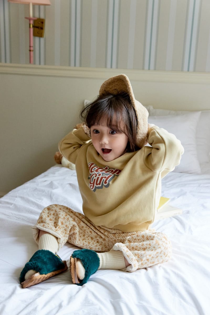 LA CHOUCHOU - Korean Children Fashion - #Kfashion4kids - Action Girl Sweatshirt - 7