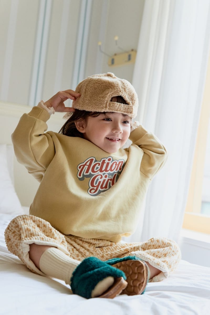 LA CHOUCHOU - Korean Children Fashion - #Kfashion4kids - Action Girl Sweatshirt - 8