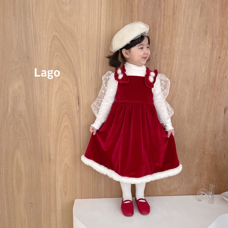 LAGO - Korean Children Fashion - #Kfashion4kids - Eve Frill One-piece - 2