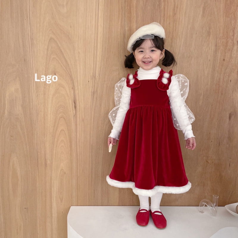 LAGO - Korean Children Fashion - #Kfashion4kids - Eve Frill One-piece - 3