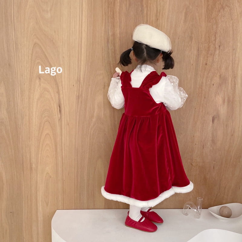 LAGO - Korean Children Fashion - #Kfashion4kids - Eve Frill One-piece - 5