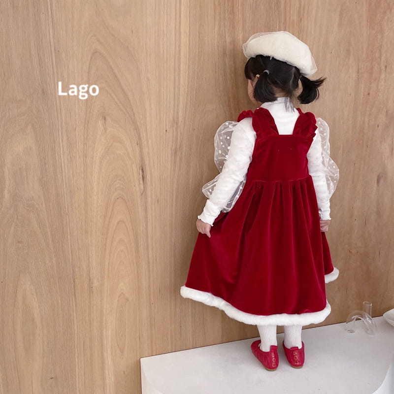 LAGO - Korean Children Fashion - #Kfashion4kids - Eve Frill One-piece - 7
