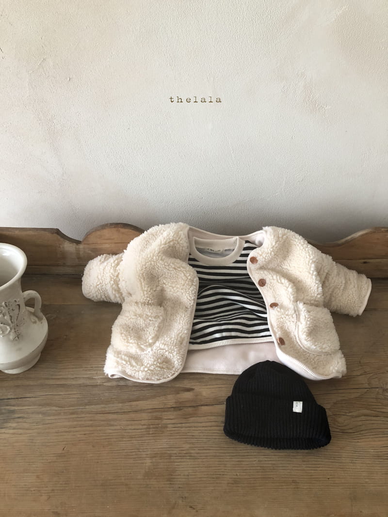 LALA - Korean Children Fashion - #Kfashion4kids - Stripes Sweatshirt - 12
