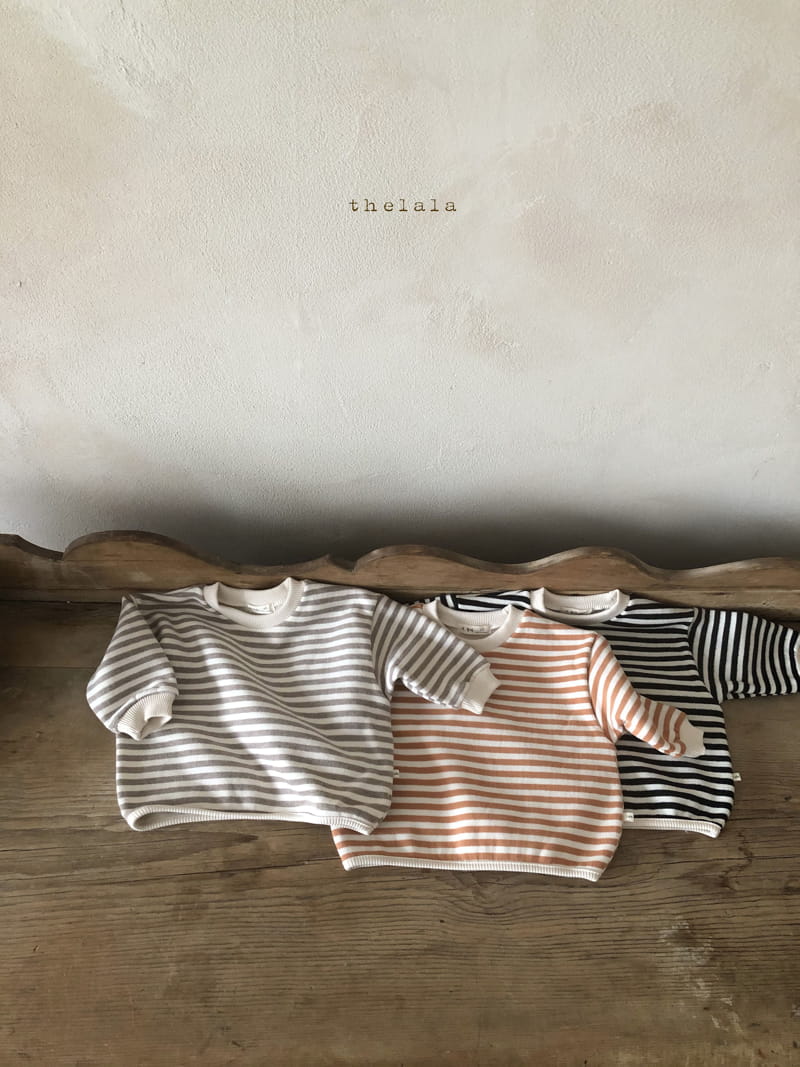 LALA - Korean Children Fashion - #Kfashion4kids - Stripes Sweatshirt - 2