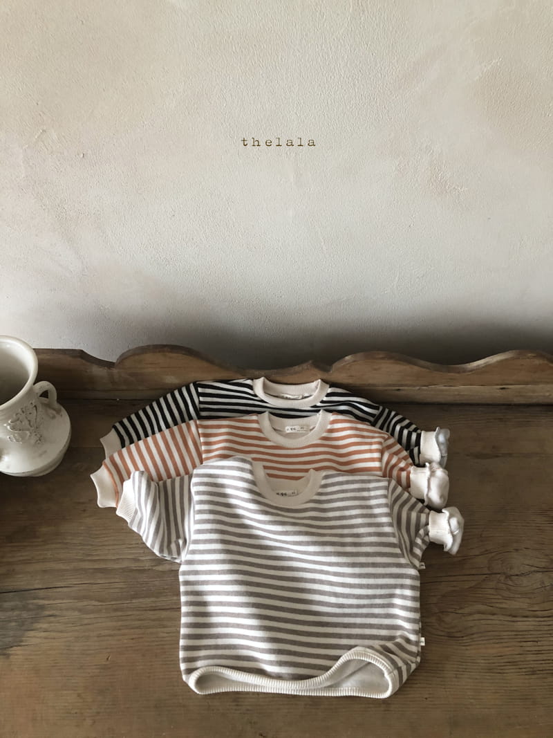LALA - Korean Children Fashion - #Kfashion4kids - Stripes Sweatshirt - 3