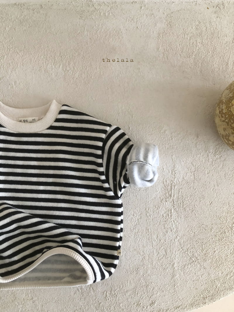 LALA - Korean Children Fashion - #Kfashion4kids - Stripes Sweatshirt - 4