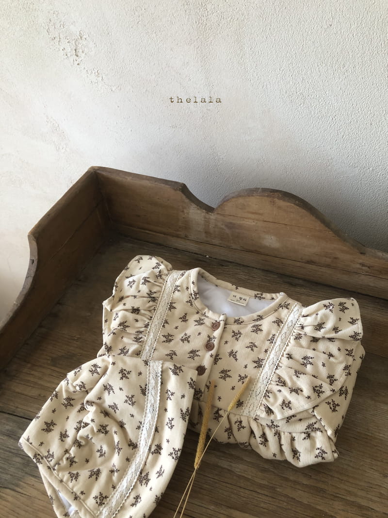 LALA - Korean Children Fashion - #Kfashion4kids - Small Flower Bodysuit with Bonnet - 11