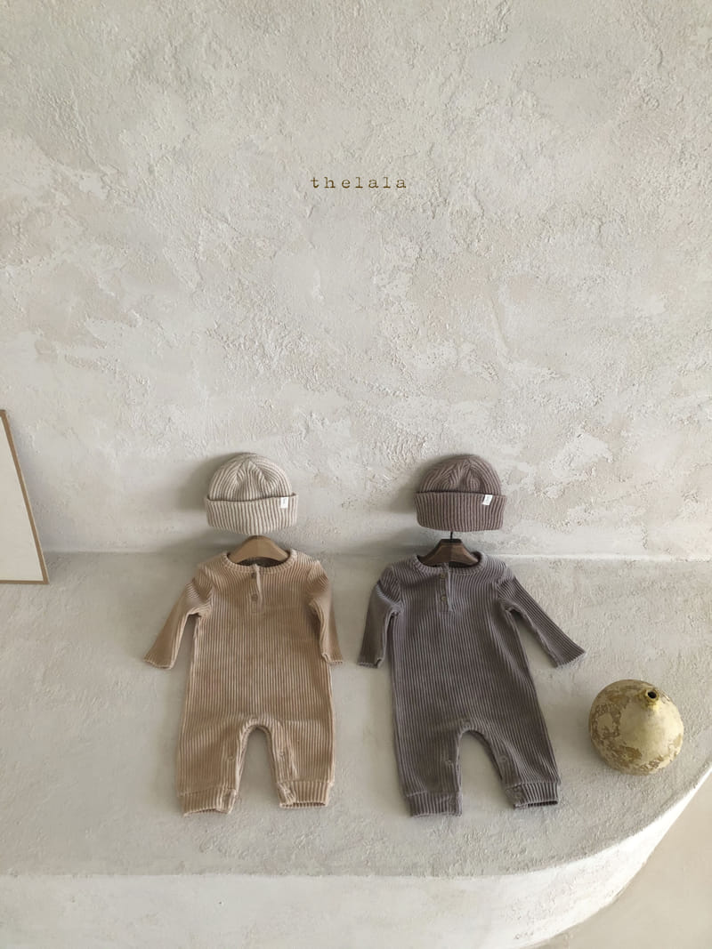 LALA - Korean Children Fashion - #Kfashion4kids - Veloure Rib Bodysuit - 2
