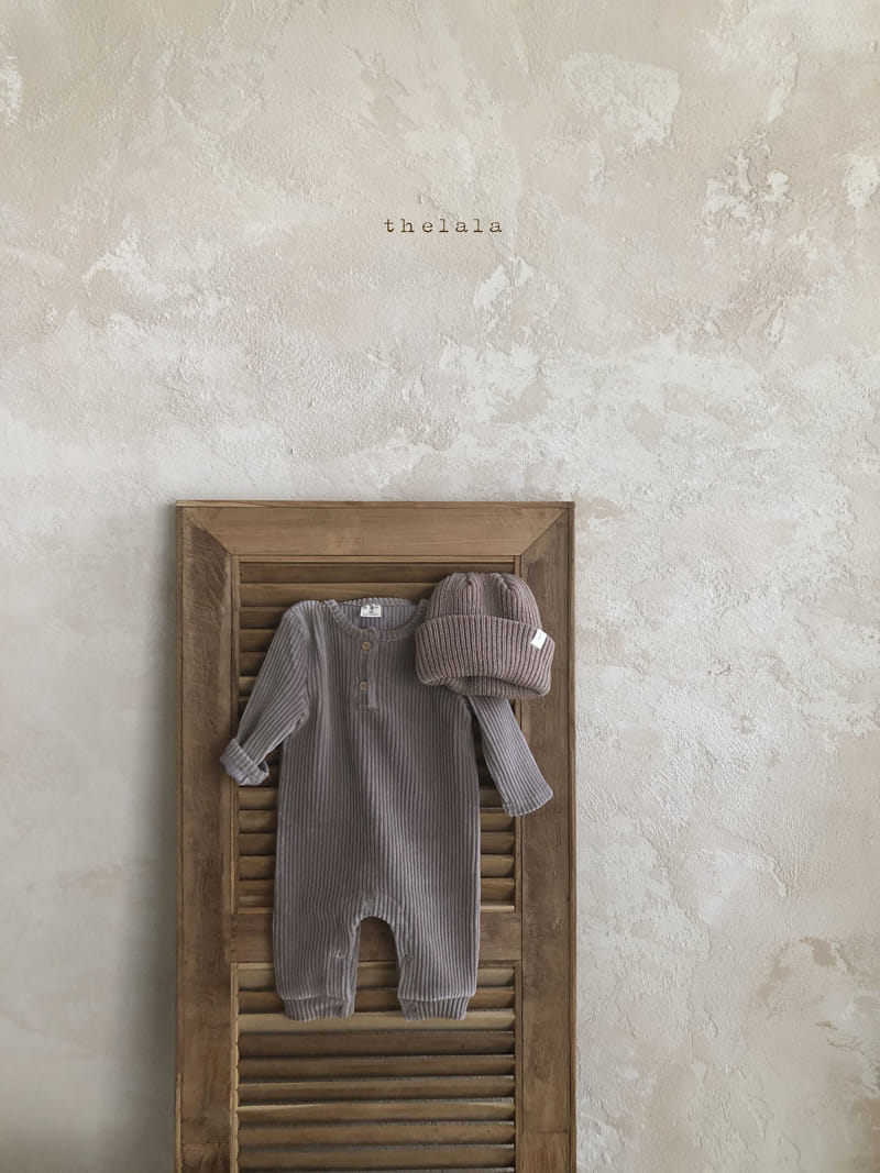 LALA - Korean Children Fashion - #Kfashion4kids - Veloure Rib Bodysuit - 5