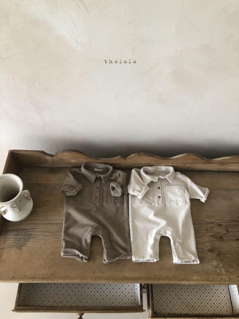 LALA - Korean Children Fashion - #Kfashion4kids - Rib Pocket Bodysuit - 9
