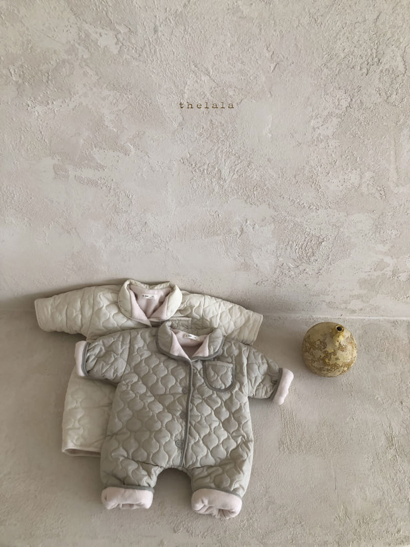LALA - Korean Children Fashion - #Kfashion4kids - Wave Padding Bodysuit - 5