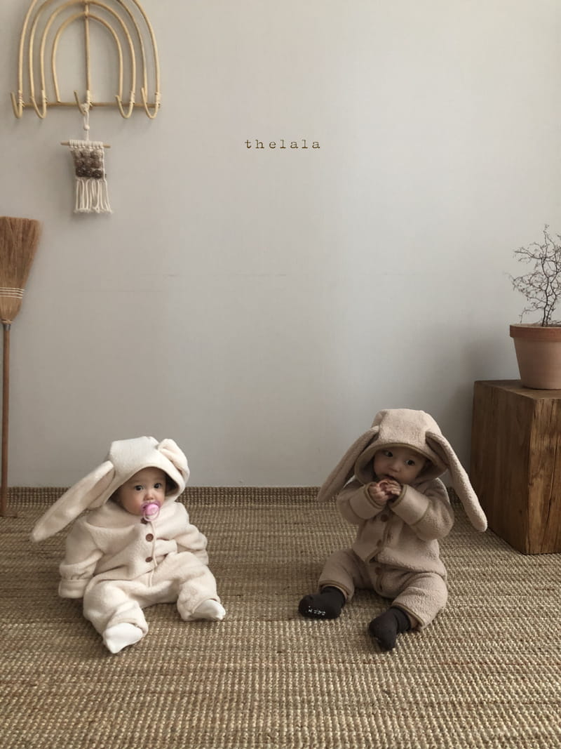 LALA - Korean Children Fashion - #Kfashion4kids - Puff Rabbit Bodysuit
