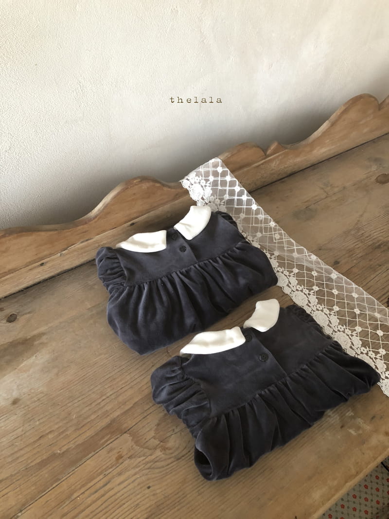 LALA - Korean Children Fashion - #Kfashion4kids - Velvet One-piece - 11
