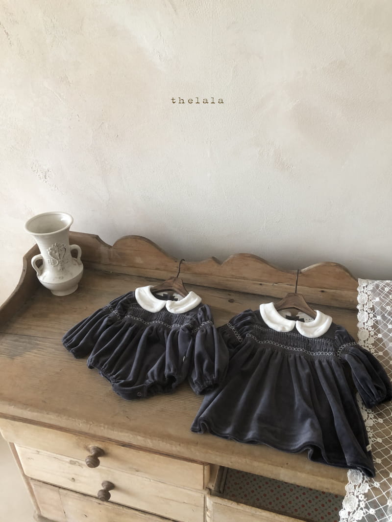LALA - Korean Children Fashion - #Kfashion4kids - Velvet Bodysuit - 2