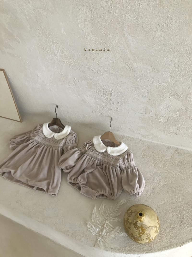 LALA - Korean Children Fashion - #Kfashion4kids - Velvet Bodysuit - 3