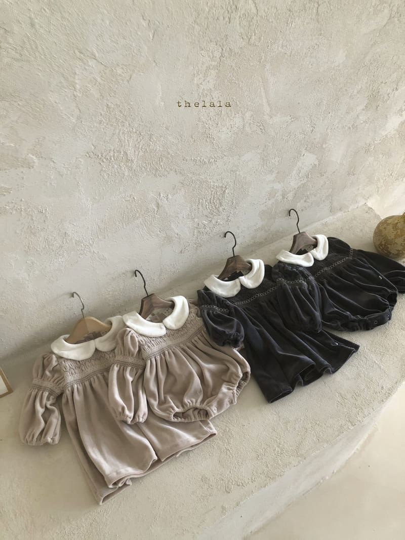 LALA - Korean Children Fashion - #Kfashion4kids - Velvet Bodysuit - 8