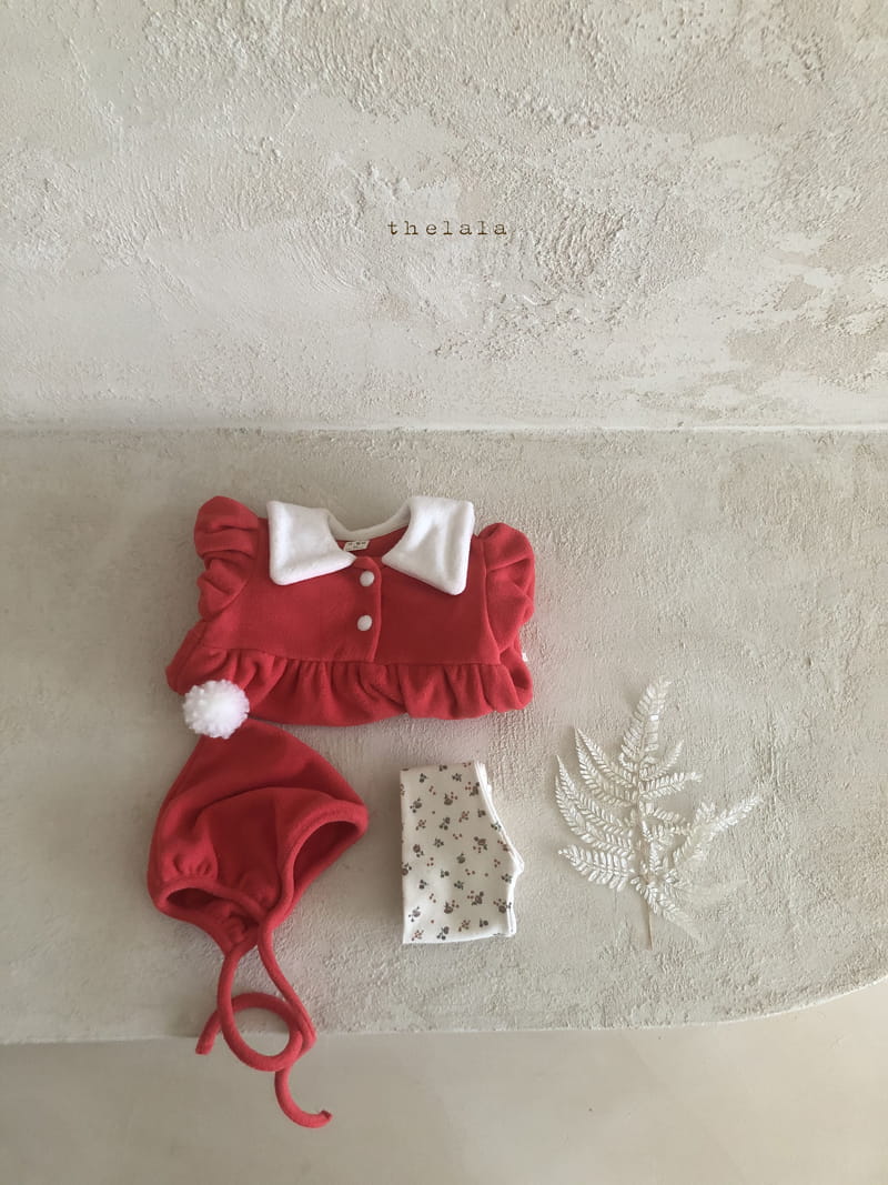 LALA - Korean Children Fashion - #Kfashion4kids - Merry Bodysuit with Bonnet - 5