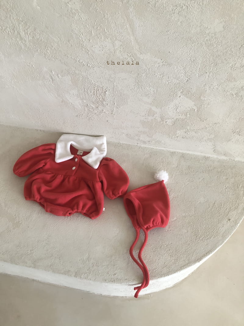 LALA - Korean Children Fashion - #Kfashion4kids - Merry Bodysuit with Bonnet - 6
