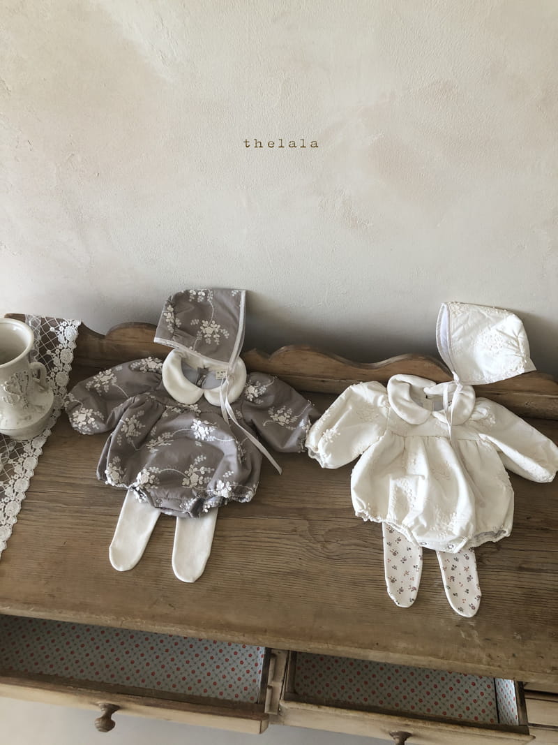 LALA - Korean Children Fashion - #Kfashion4kids - Embroidery Bonnet - 4