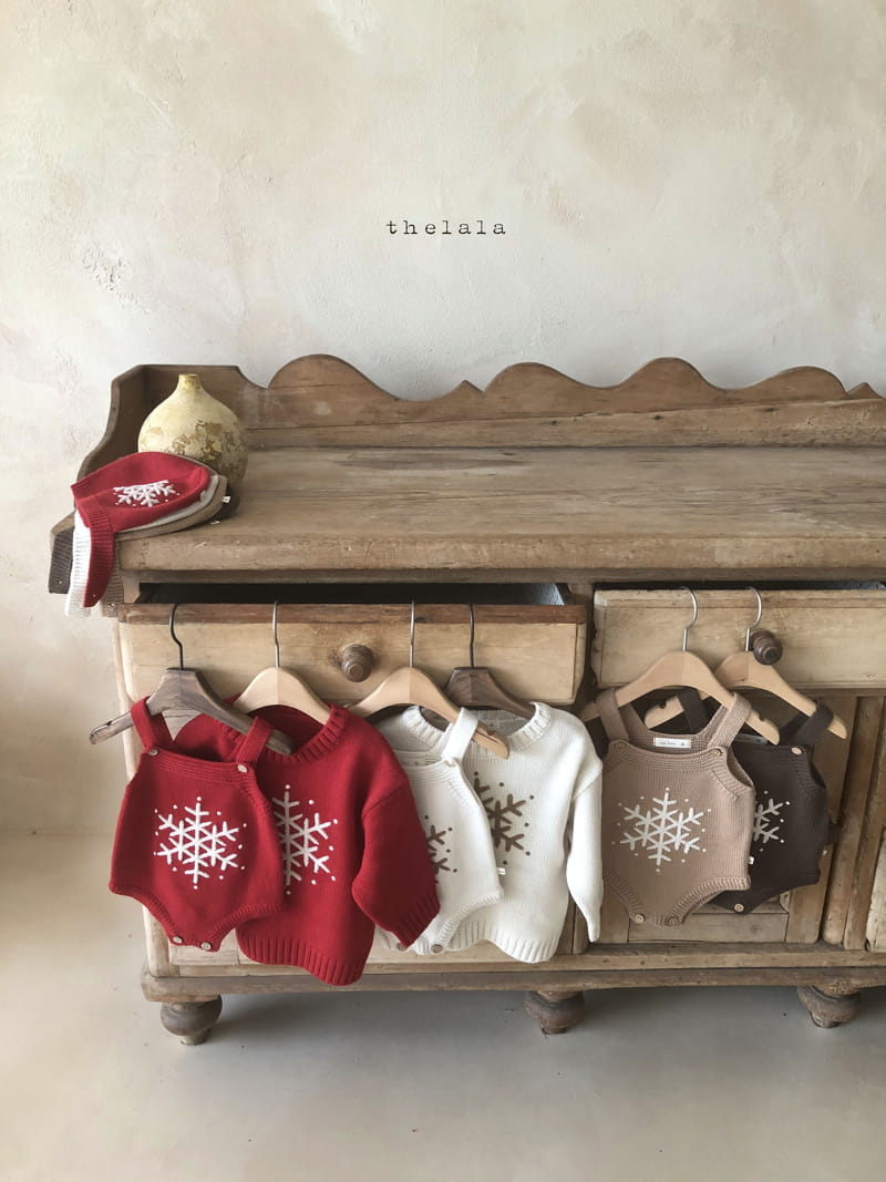 LALA - Korean Children Fashion - #Kfashion4kids - Snow Flower Knit Bonnet - 10