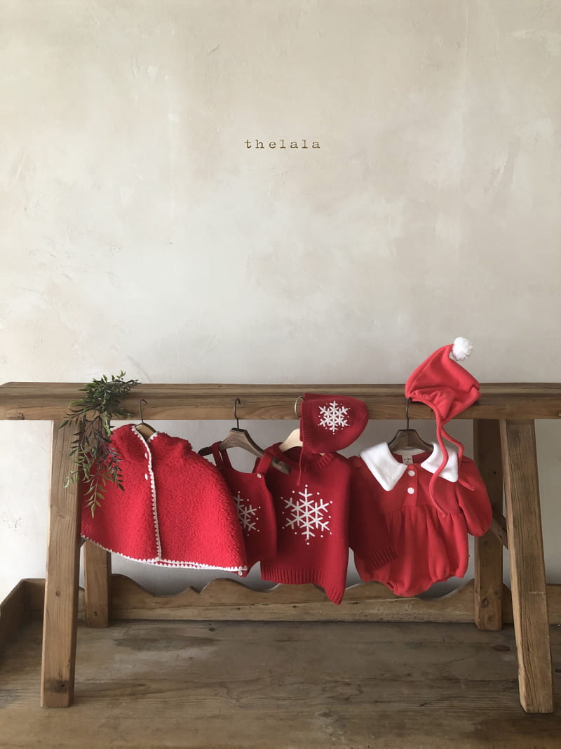 LALA - Korean Children Fashion - #Kfashion4kids - Flower Snow Knit Tee - 11