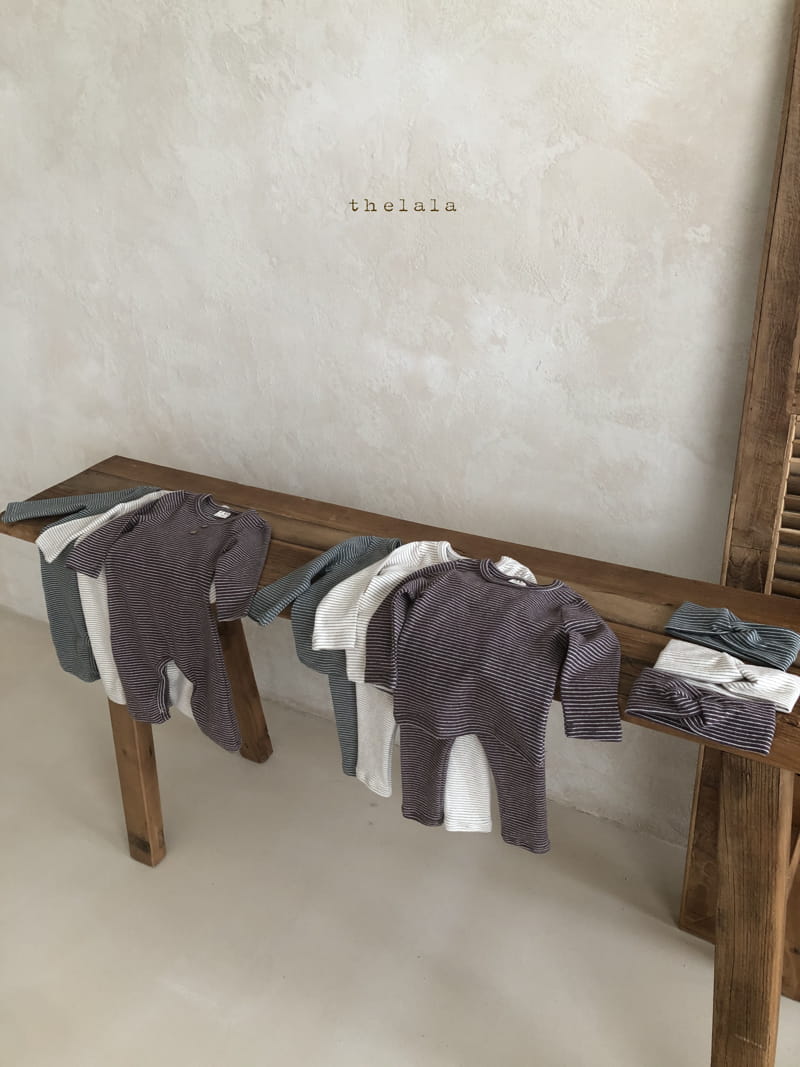 LALA - Korean Children Fashion - #Kfashion4kids - Willy Stripes Easywear - 4