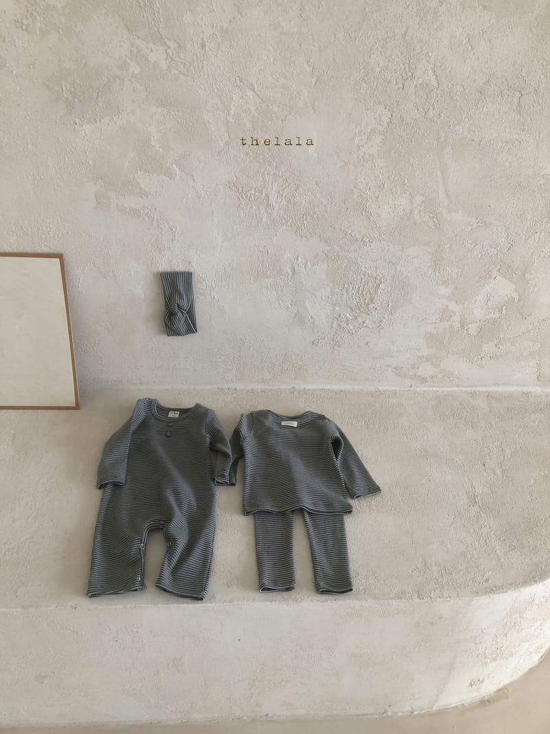 LALA - Korean Children Fashion - #Kfashion4kids - Willy Stripes Bodysuit - 2