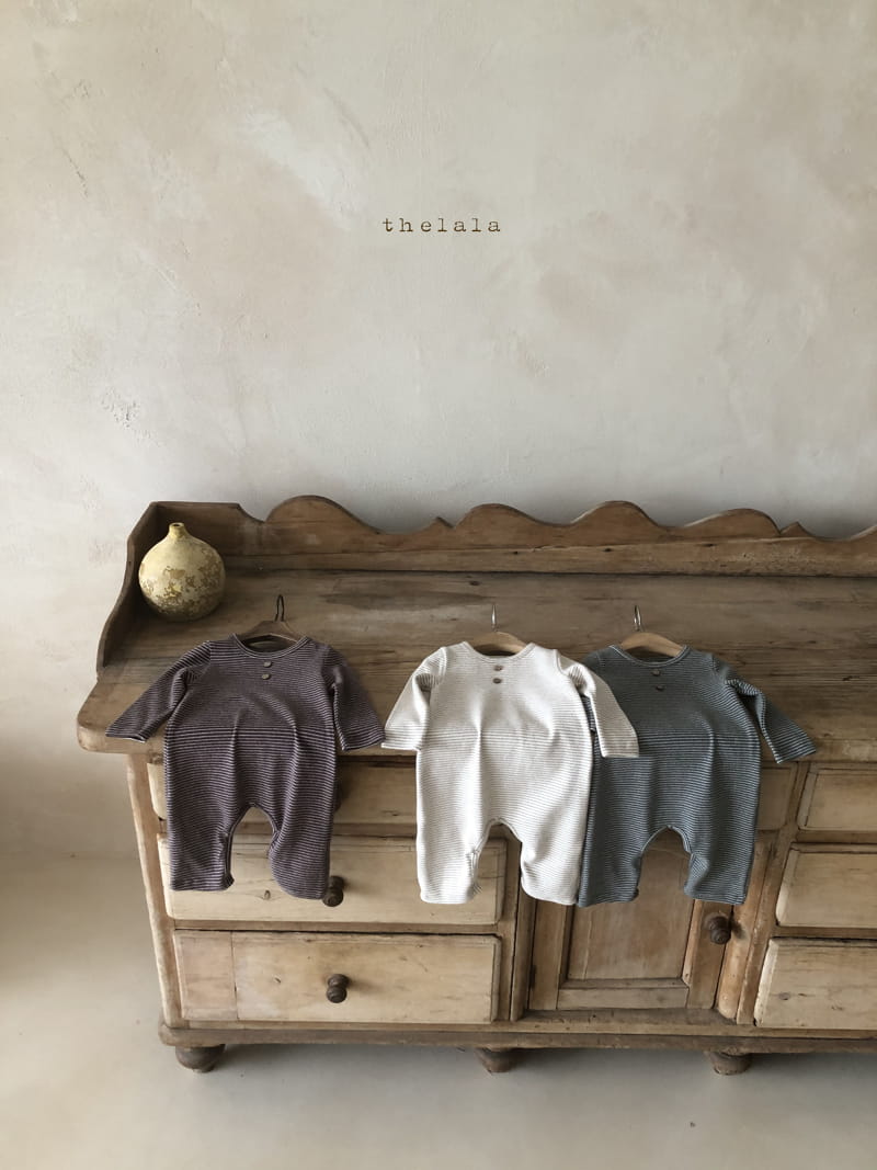 LALA - Korean Children Fashion - #Kfashion4kids - Willy Stripes Bodysuit - 8