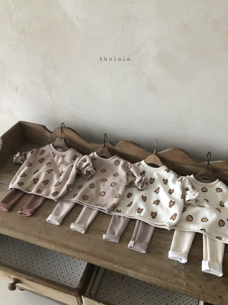LALA - Korean Children Fashion - #Kfashion4kids - Rib Fleece Leggings - 3