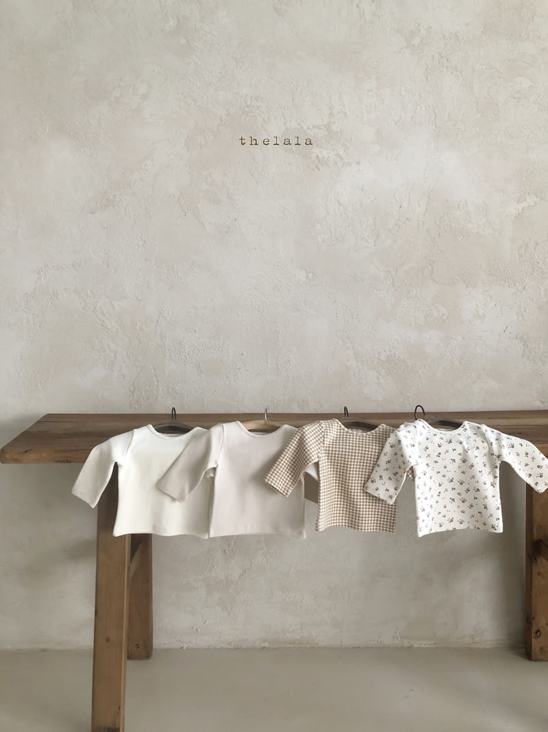 LALA - Korean Children Fashion - #Kfashion4kids - Peach Slim Tee - 9