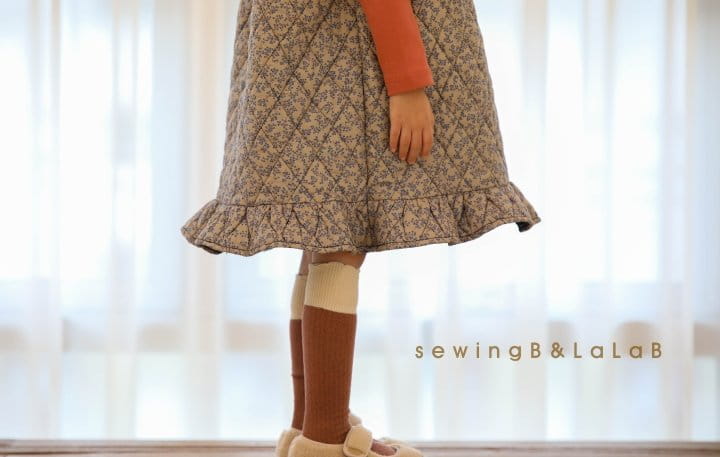 LALAB - Korean Children Fashion - #Kfashion4kids - Small Flower One-piece - 10