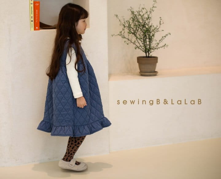 LALAB - Korean Children Fashion - #Kfashion4kids - Small Flower One-piece - 3
