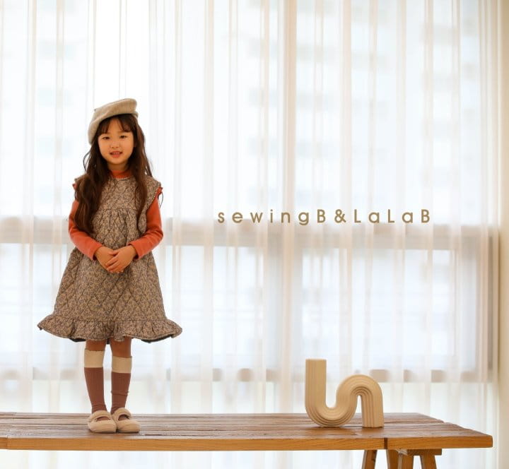 LALAB - Korean Children Fashion - #Kfashion4kids - Small Flower One-piece - 8