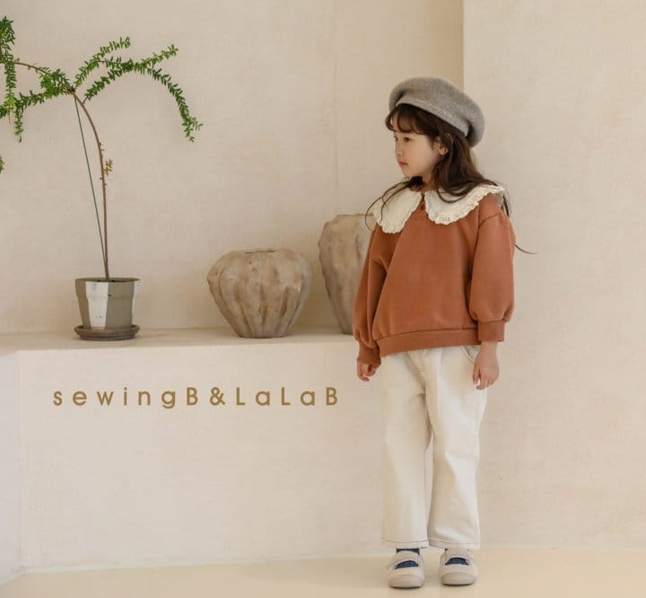 LALAB - Korean Children Fashion - #Kfashion4kids - Embroidery Shirring Blouse Sweatshirt - 2