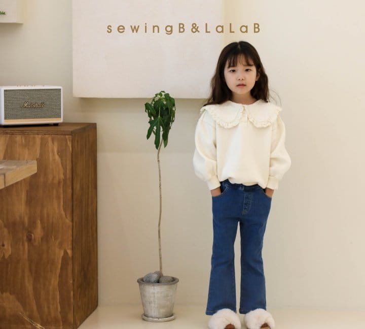 LALAB - Korean Children Fashion - #Kfashion4kids - Embroidery Shirring Blouse Sweatshirt - 8