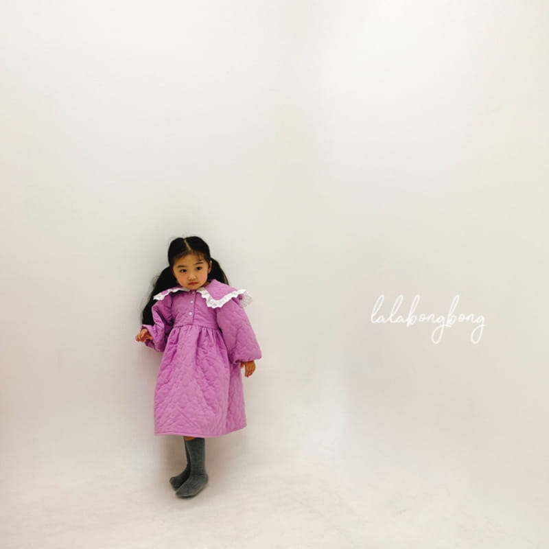 LALABONGBONG - Korean Children Fashion - #Kfashion4kids - Quilting One-piece - 10