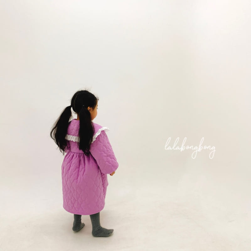 LALABONGBONG - Korean Children Fashion - #Kfashion4kids - Quilting One-piece - 12