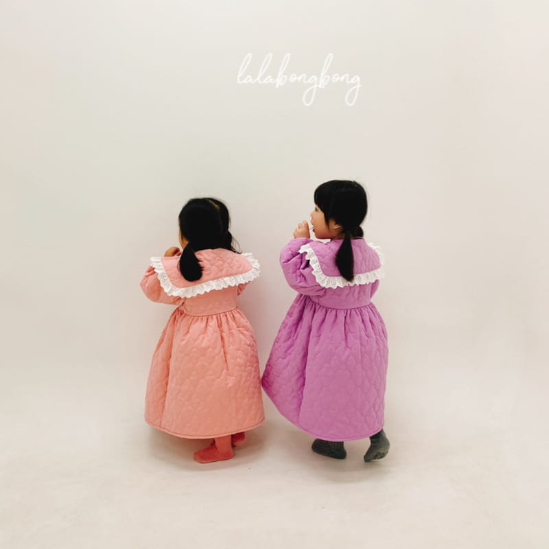 LALABONGBONG - Korean Children Fashion - #Kfashion4kids - Quilting One-piece - 2