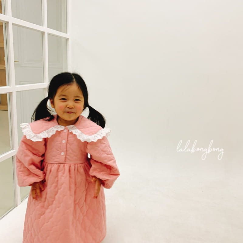 LALABONGBONG - Korean Children Fashion - #Kfashion4kids - Quilting One-piece - 7