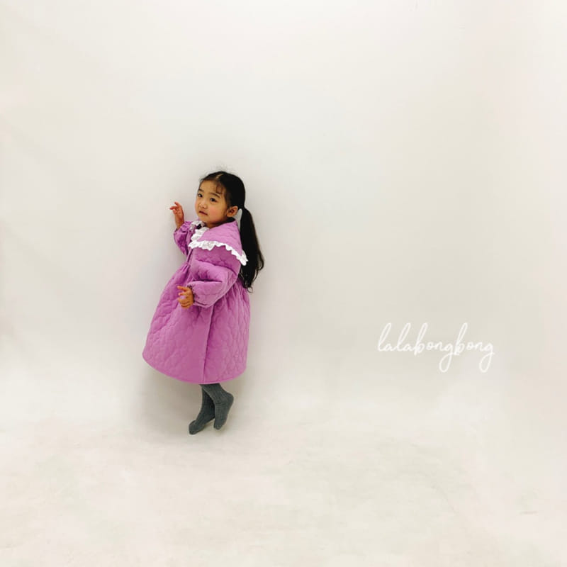 LALABONGBONG - Korean Children Fashion - #Kfashion4kids - Quilting One-piece - 9