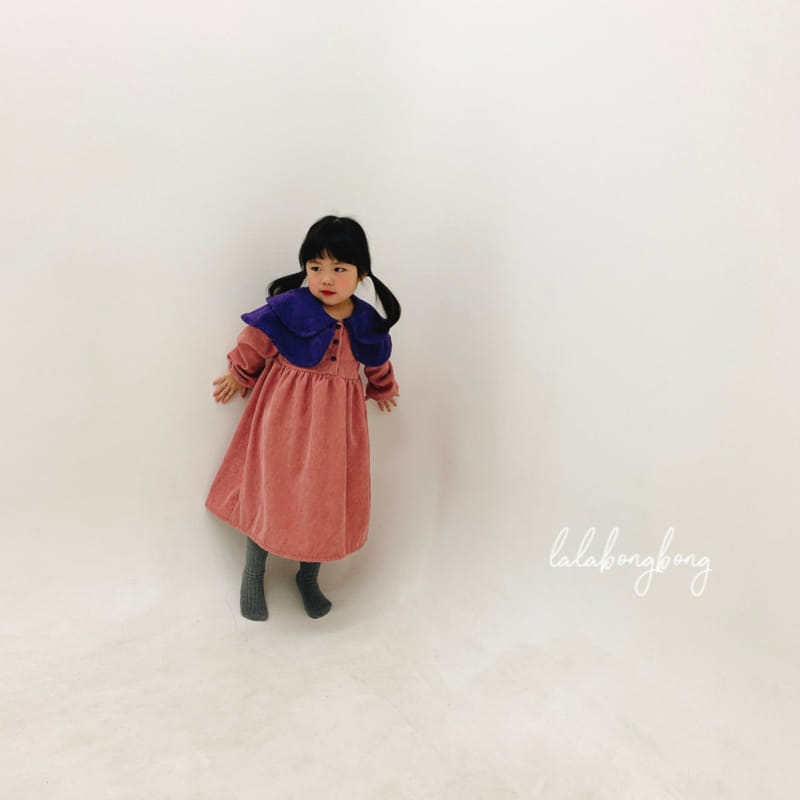 LALABONGBONG - Korean Children Fashion - #Kfashion4kids - Cozy Collar One-piece - 10