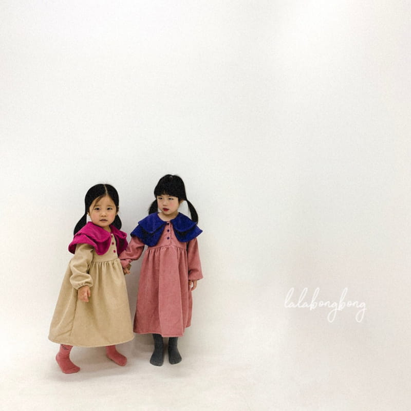 LALABONGBONG - Korean Children Fashion - #Kfashion4kids - Cozy Collar One-piece - 7
