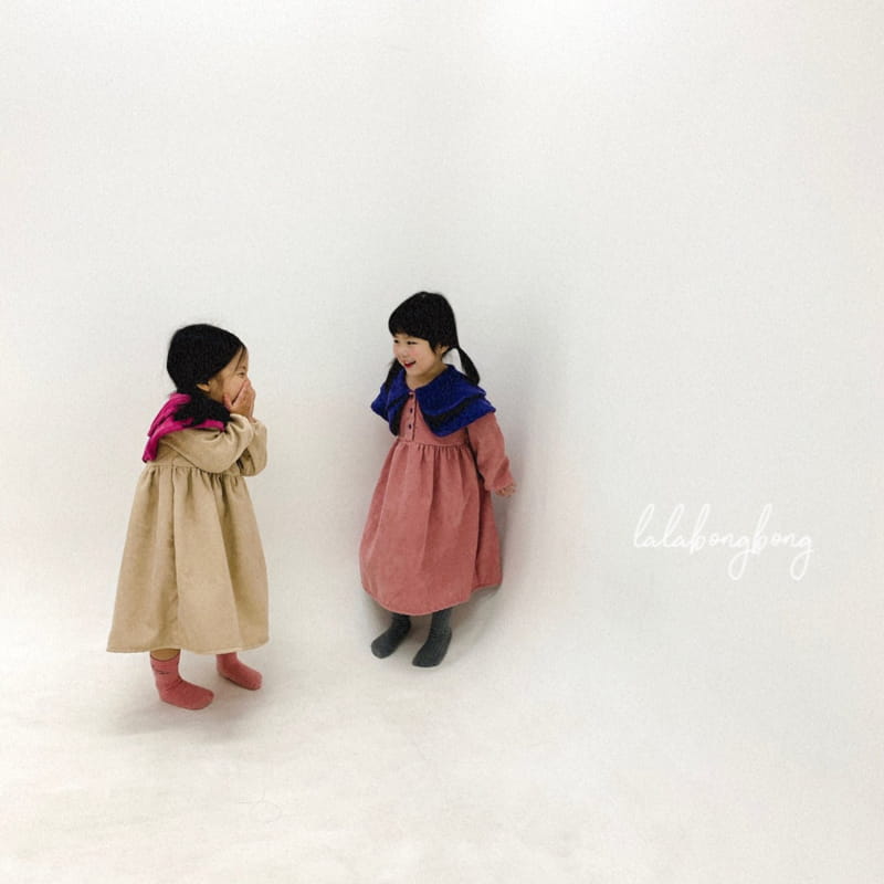 LALABONGBONG - Korean Children Fashion - #Kfashion4kids - Cozy Collar One-piece - 9