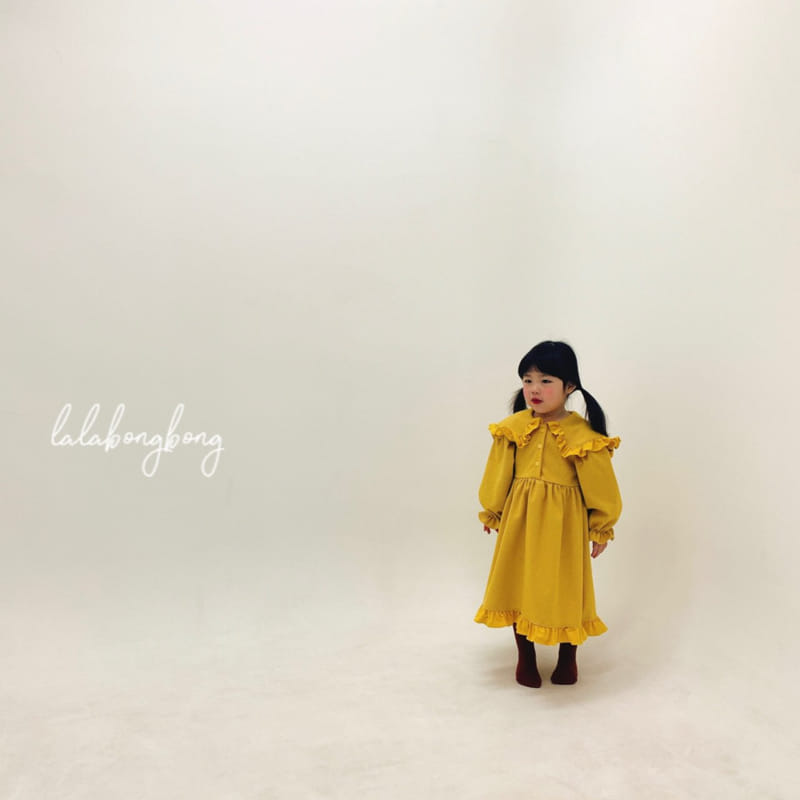 LALABONGBONG - Korean Children Fashion - #Kfashion4kids - Pretty Collar One-piece - 12