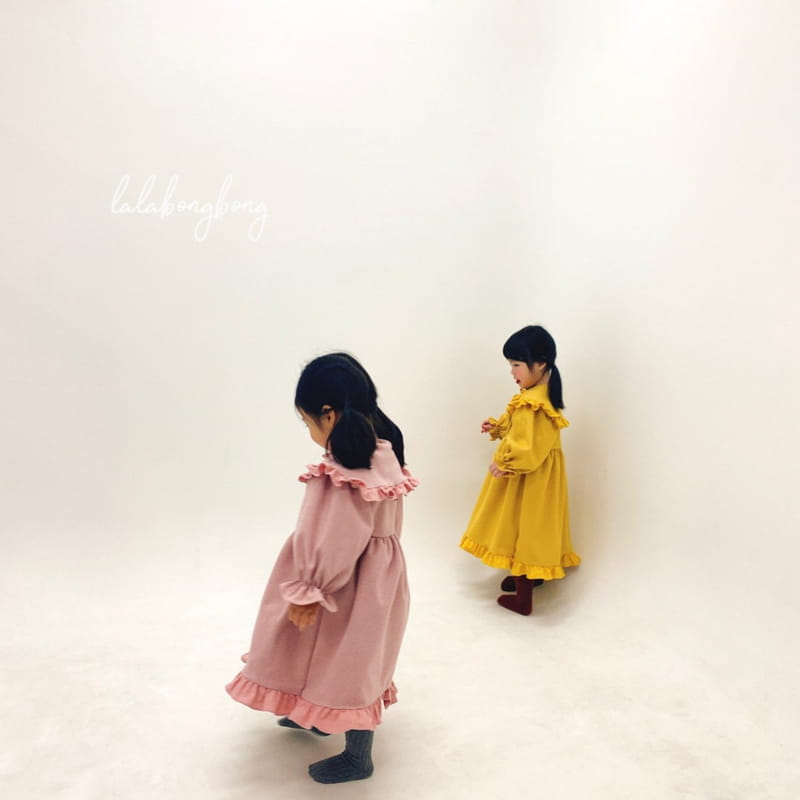 LALABONGBONG - Korean Children Fashion - #Kfashion4kids - Pretty Collar One-piece - 7