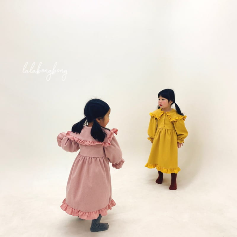 LALABONGBONG - Korean Children Fashion - #Kfashion4kids - Pretty Collar One-piece - 8