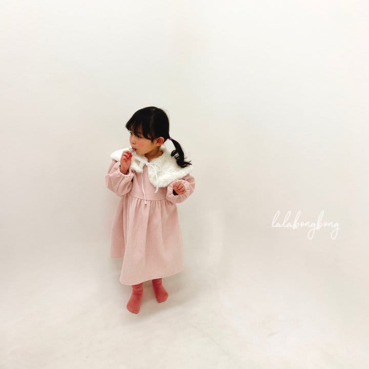 LALABONGBONG - Korean Children Fashion - #Kfashion4kids - Fluffy Collar - 3